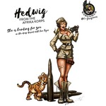 Hot & Dangerous: Hedwig from the Africa Corps (28 mm)