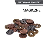 Metalowe monety - Magiczne (zestaw 24 monet)