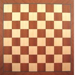 Plansza drewniana do szachów 38x38 cm (663003)
