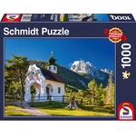 PQ Puzzle 1000 el. Kaplica w Alpach Bawarskich