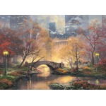 PQ Puzzle 1000 el. THOMAS KINKADE Jesień w Central Parku (świecą w ciemności)