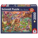 PQ Puzzle 2000 el. Smoczy skarb