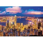 Puzzle 1000 el. Hongkong (fluorescencyjne)