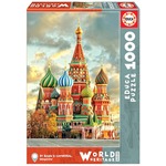 Puzzle 1000 el. Katedra św. Bazylego / Moskwa