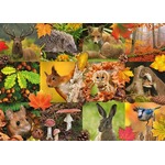 Puzzle 1000 el. PC Zwierzęta które lubią jesień