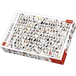 Puzzle 1000 elementów - 208 kotów
