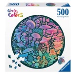 Puzzle 2D 500 Paleta kolorów. Grzyby