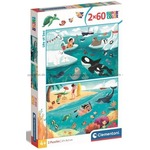 Puzzle 2x60 Super Kolor Life at Sea