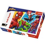 Puzzle 30 elementów - Spiderman i Miquel