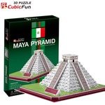 PUZZLE 3D Piramida Maya CUBICFUN