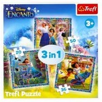 Puzzle 3w1 Bohaterowie magicznego Encanto TREFL
