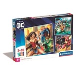 Puzzle 3x48 Super Kolor DC Justice League