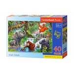 Puzzle 40 elementów Maxi - Zwierzęta dżungli