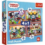 Puzzle 4w1 Odjazdowy Tomek TREFL