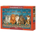 Puzzle 500 elementów Cat Aristocracy