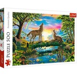 Puzzle 500 elementów - Wilcza Natura