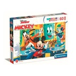 Puzzle 60 elementów Maxi Super Kolor Mickey