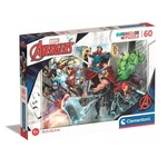 Puzzle 60 elementów Super Kolor The Avengers