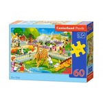 Puzzle 60 elementów - Wizyta w Zoo