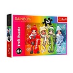 Puzzle 60 elementy Radosne lalki Rainbow high