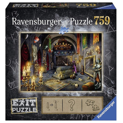 Puzzle 759 elementów - Exit, Zamek rycerski
