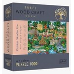 Puzzle drewniane 1000 Francja - znane miejsca