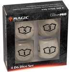 Ultra Pro: Magic the Gathering - White Mana - 22 mm Deluxe Loyalty Dice Set