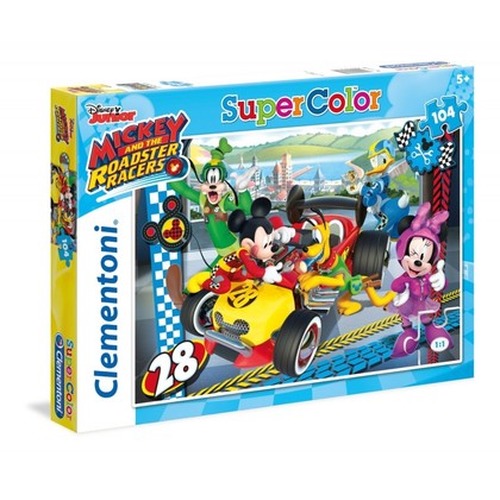 104 elementy Mickey i Raźni Rajdowcy