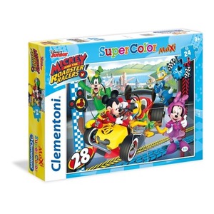 24 ELEMENTY MAXI Mickey & Roadster Racers
