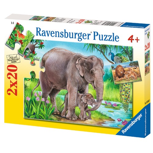 2X20 EL. LWY I SŁONIE Ravensburger