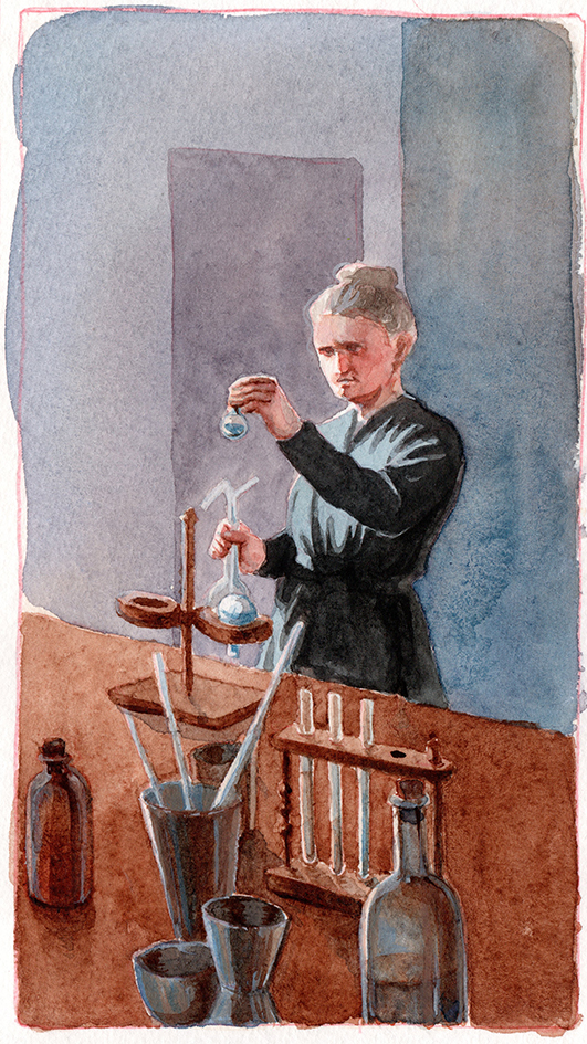 Śladami Marii Skłodowskiej-Curie