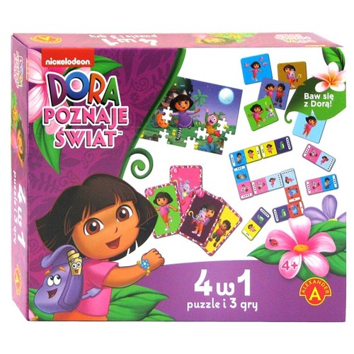 4 w 1 - Dora poznaje świat