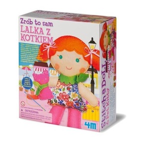 4M Zrób to sam - lalka z kotkiem