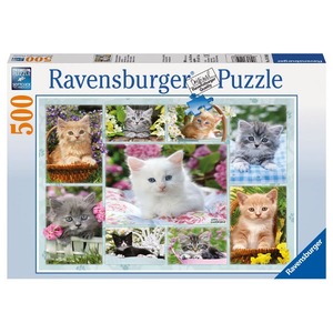 500 EL. Kotki w koszyku RAVENSBURGER