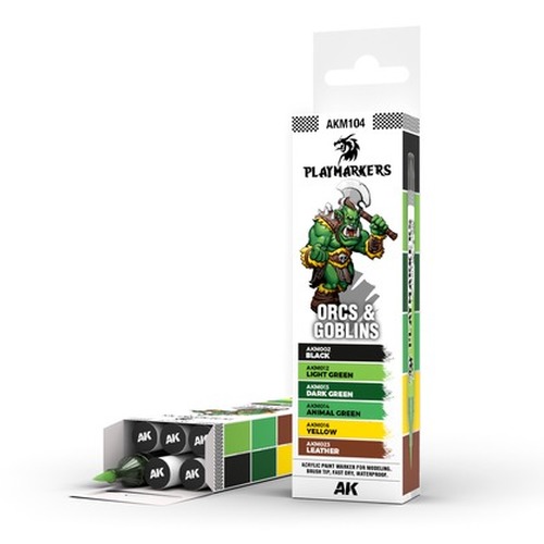 AK Interactive: Playmarkers - Orcs & Goblins (6)