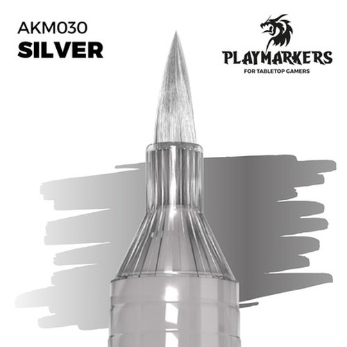 AK Interactive: Playmarkers - Silver