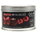 Łamigłówka metalowa w puszce - Phantom (czerwona) - poziom 2/4