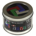 Łamigłówka metalowa w puszce - Quad L (kolorowa) - poziom 3/4