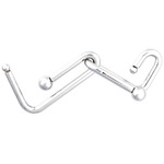 Łamigłówki metalowe 4 szt. PUZZLE MANIA ZESTAW CZERWONY