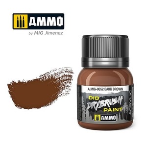 Ammo: DIO Drybrush - Dark Brown