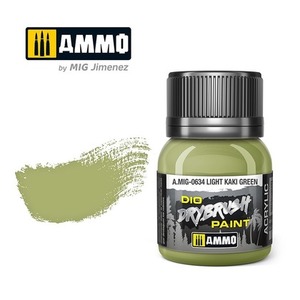 Ammo: DIO Drybrush - Light Kaki Green&nbsp;