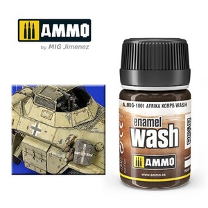 Ammo: Enamel Wash - Afrika Korps Wash