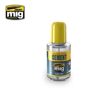 Ammo: Extra Thin Cement (Polyester Plastic Glue) (30 ml)