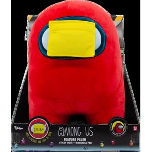 Among Us: Crew Member Plush z markerem i notatką wielokrotnego użytku