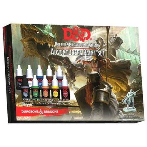 Army Painter - Dungeons & Dragons - Nolzur\'s Marvelous Pigments - Adventurers Paint Set
