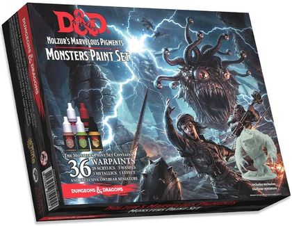 Army Painter - Dungeons & Dragons - Nolzur's Marvelous Pigments - Monsters Paint Set