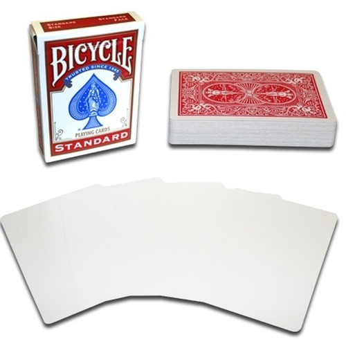 Bicycle: Gaff Blank/Back (z zadrukowanym rewersem)