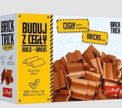 Brick Trick - Buduj z cegły dachówki 40 sztukTREFL