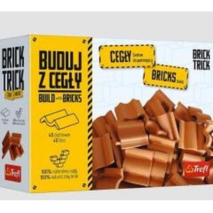 Brick Trick - Buduj z cegły dachówki 40 sztukTREFL