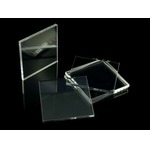 Crafters: Podstawki akrylowe - Transparentne - Kwadratowe 2x50 mm (5)